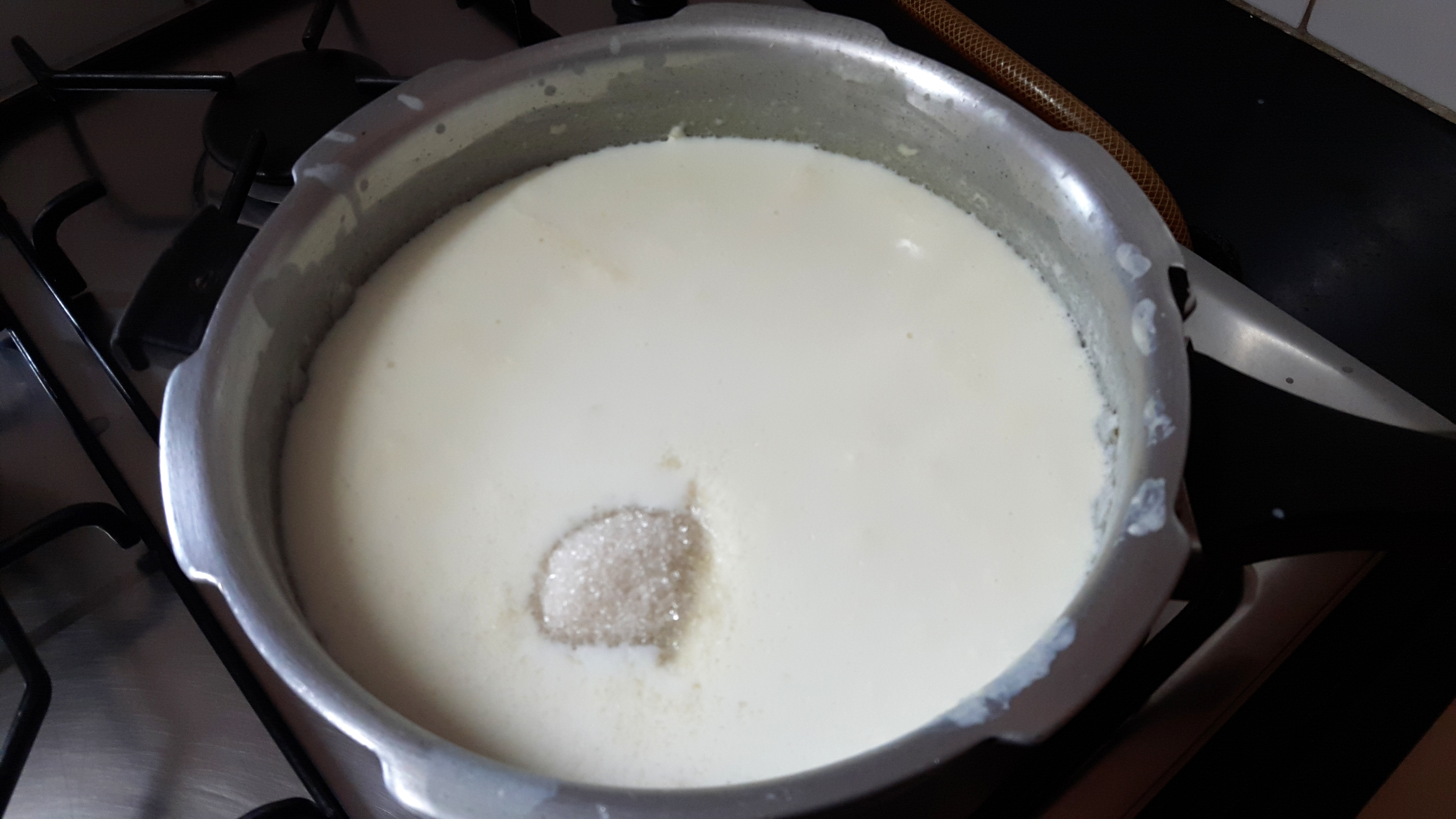 Add sugar