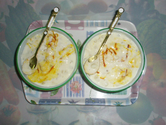 Sabudana kheer Sabudana kheer