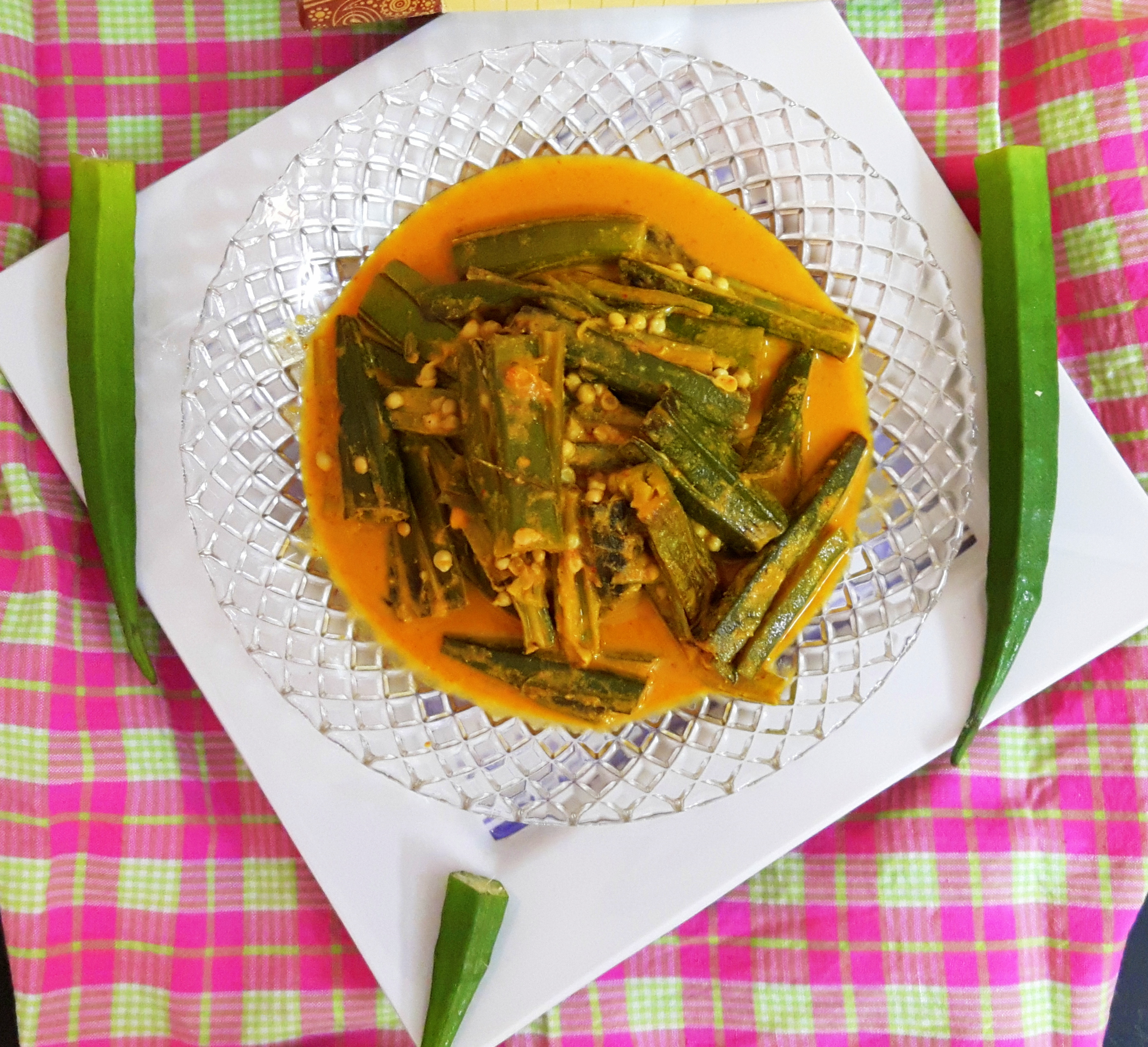 Bhindi (lady finger) curry