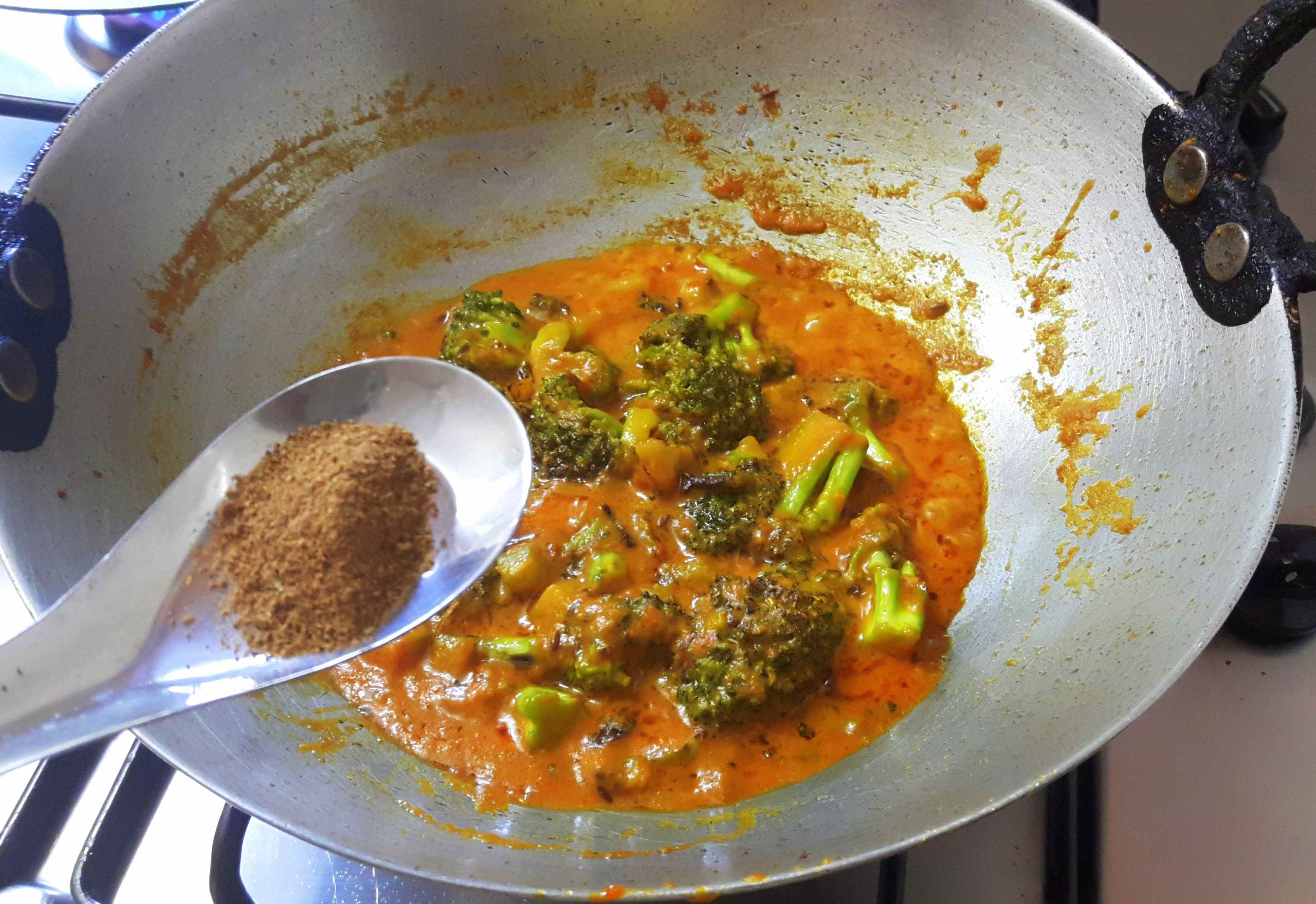 Add Garam masala powder