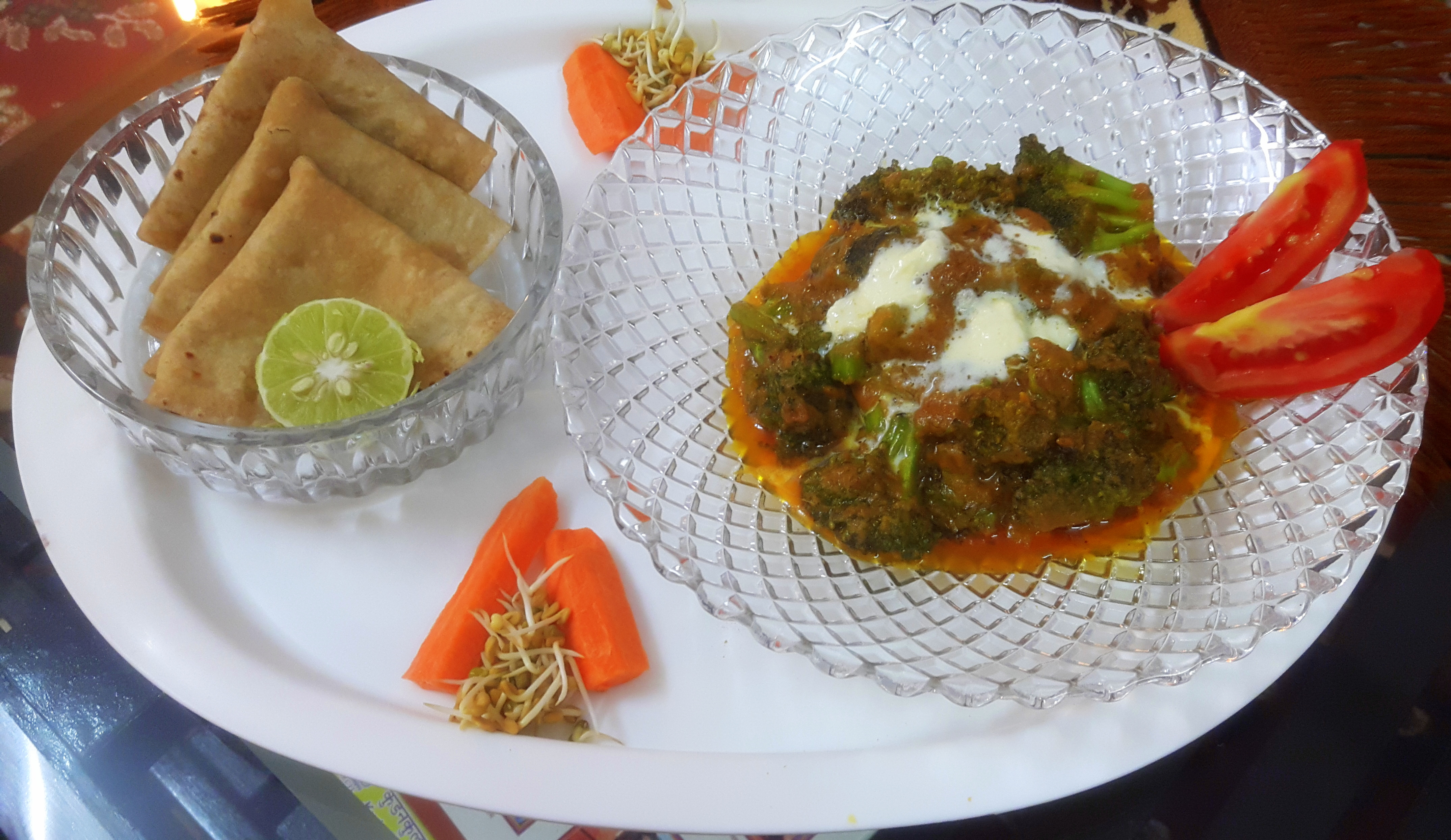Broccoli butter masala