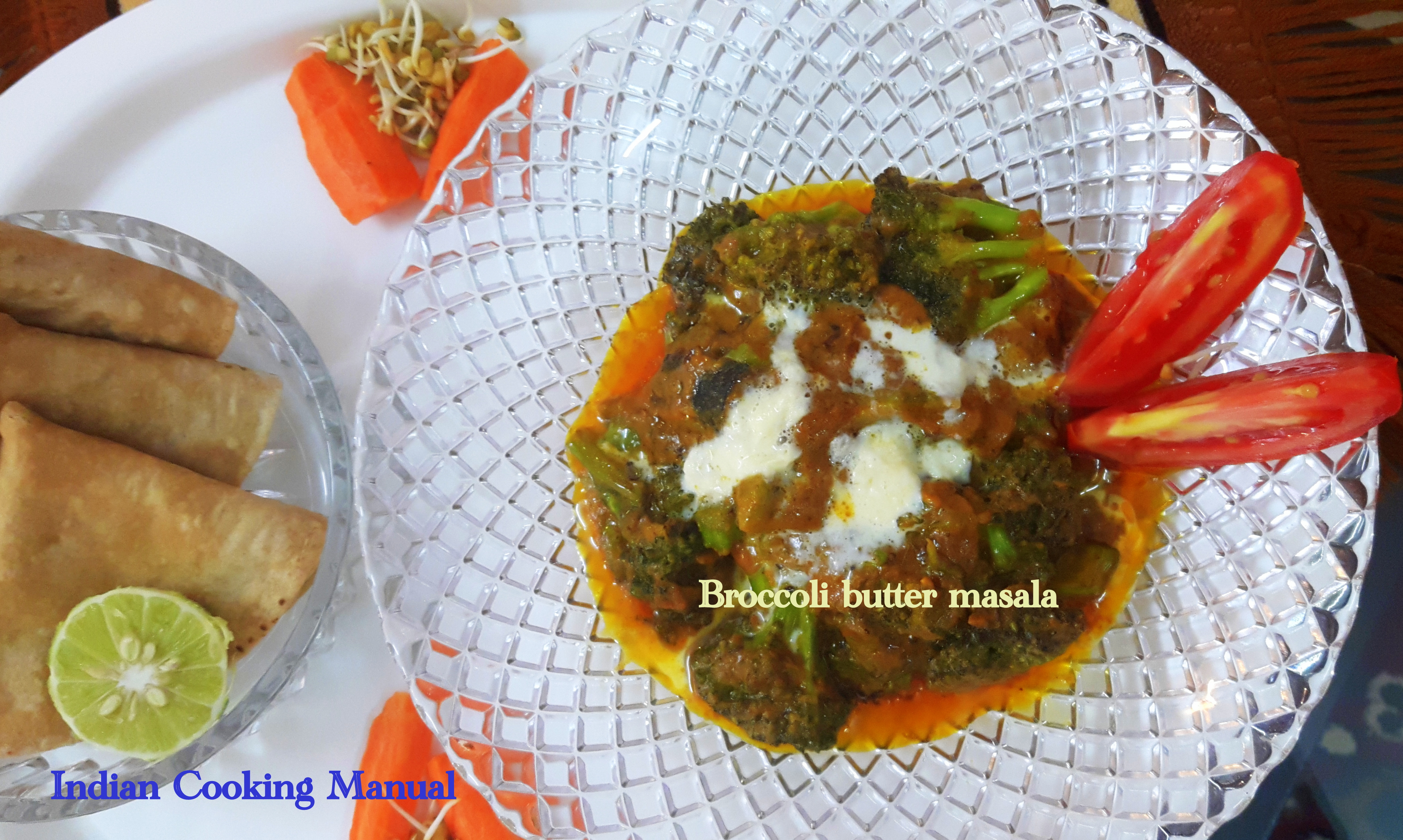Broccoli butter masala