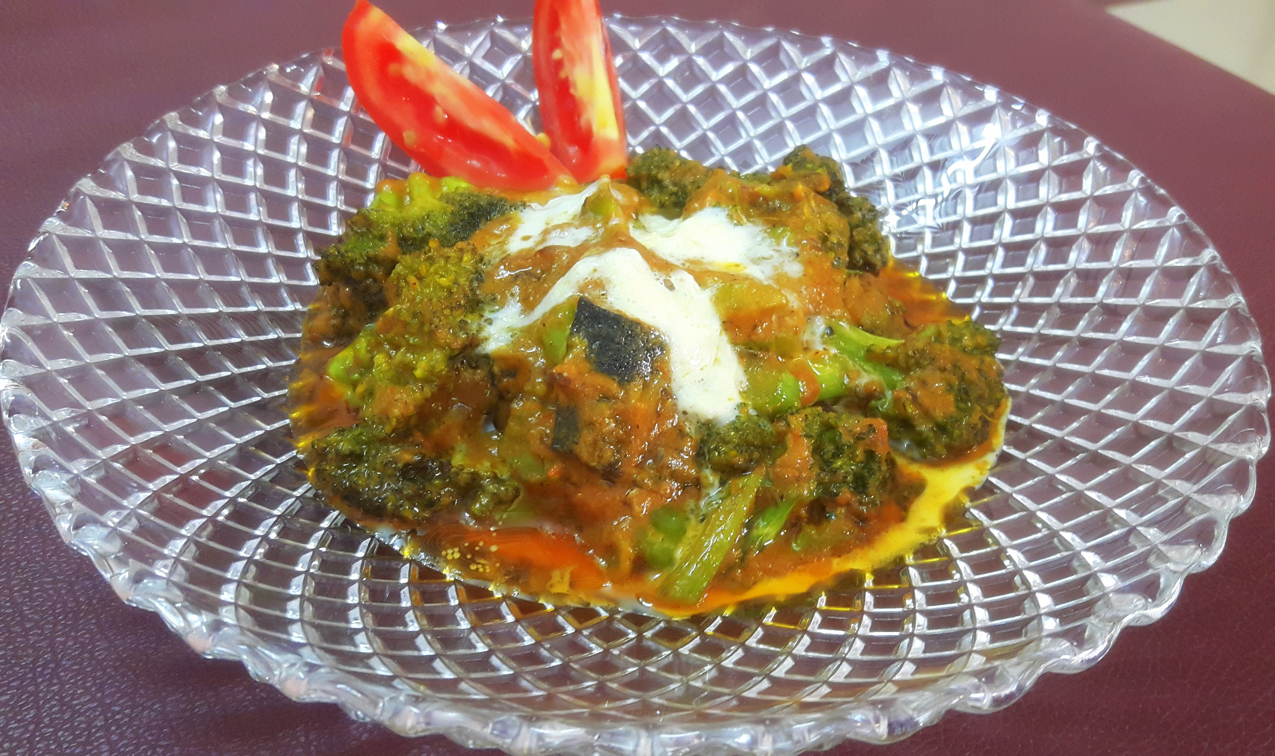 Broccoli butter masala
