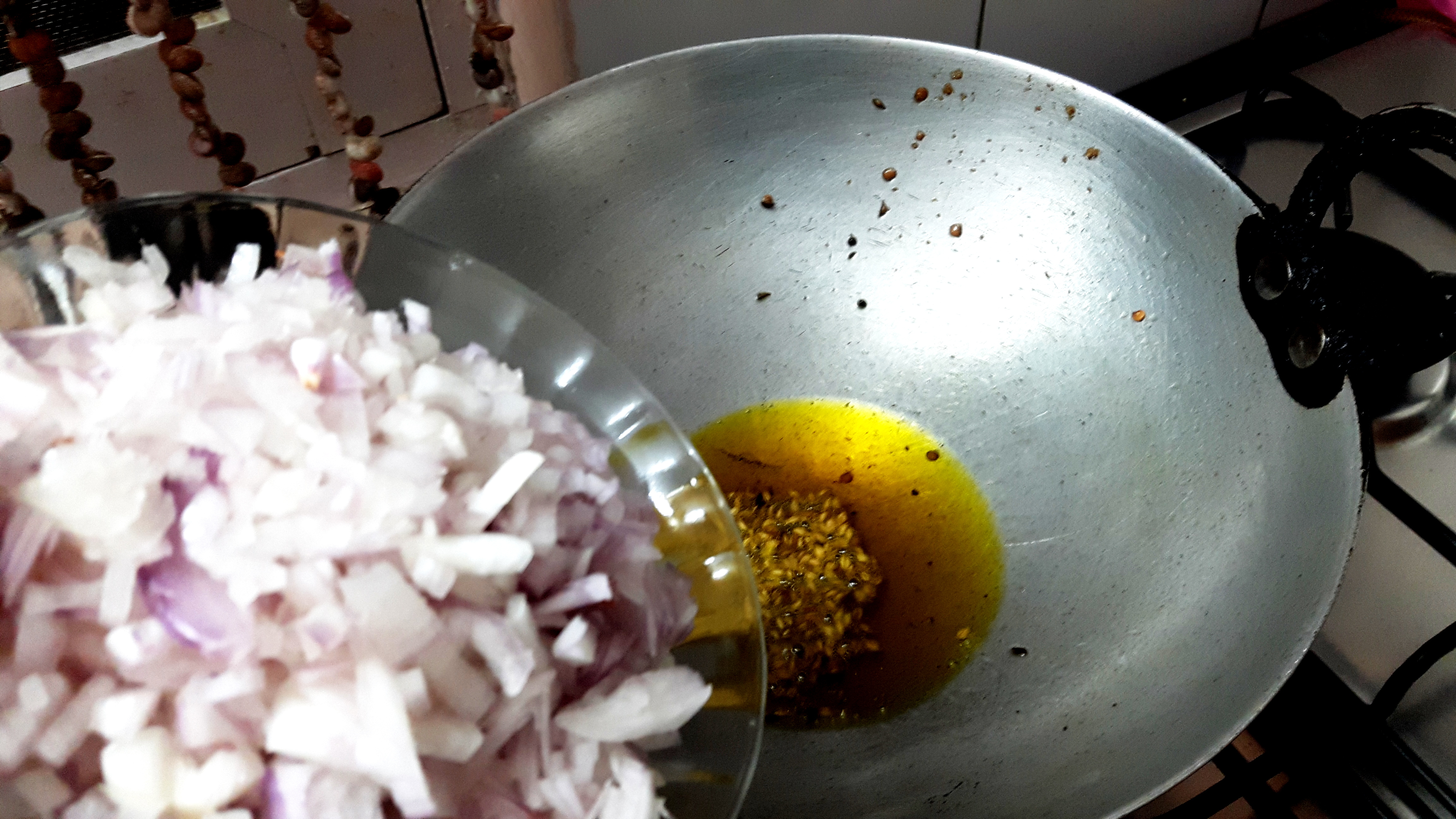 add chopped onion
