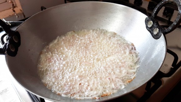Add chopped onion 