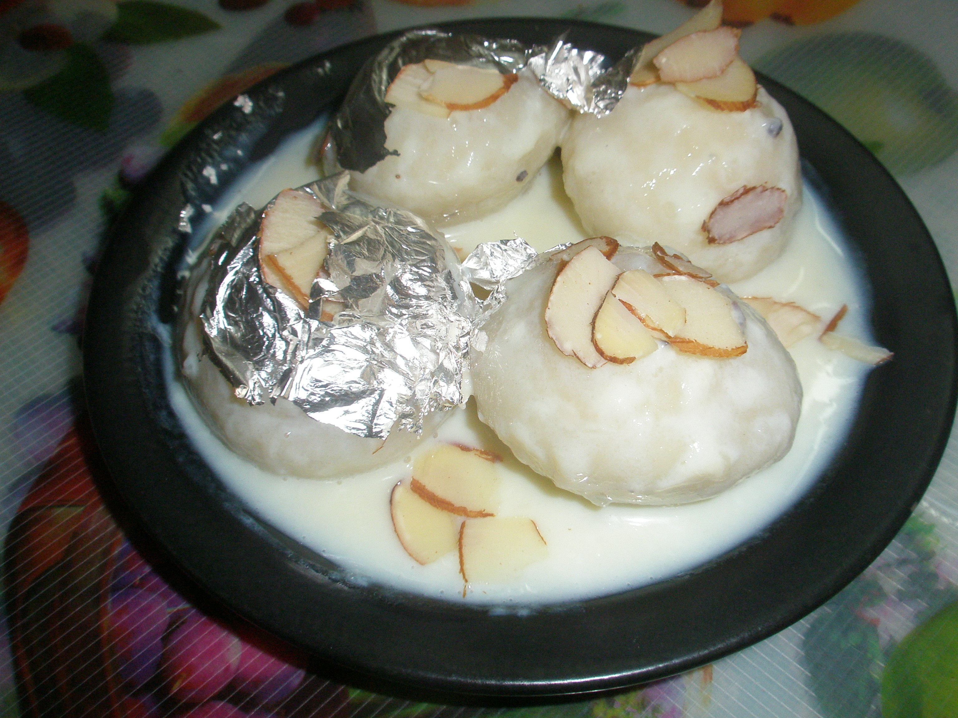 Garnish with Chandi ka verk