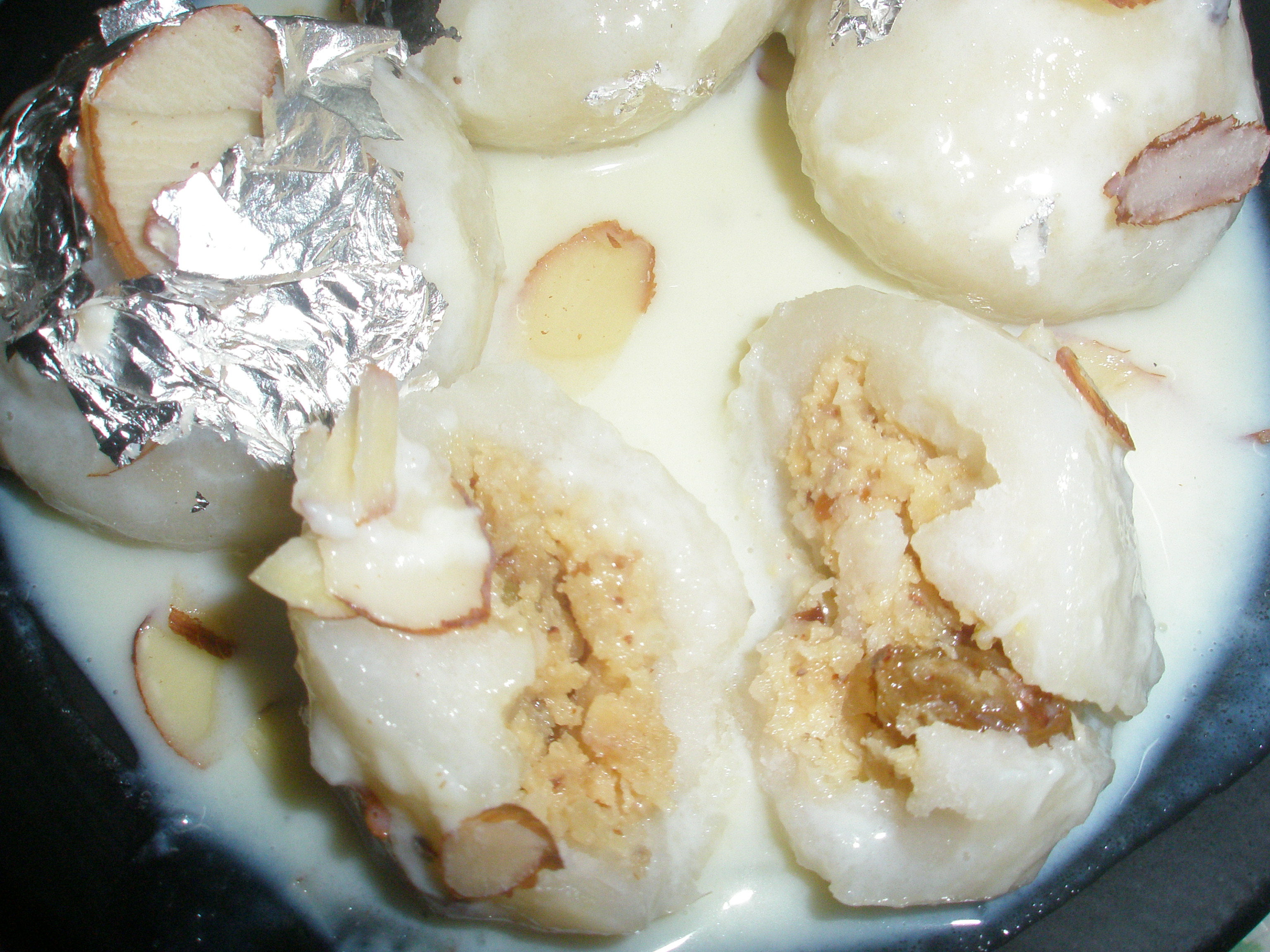 Garnish with Chandi ka verk