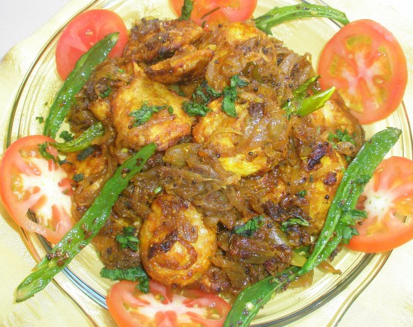 arabi golden and crispy with onion