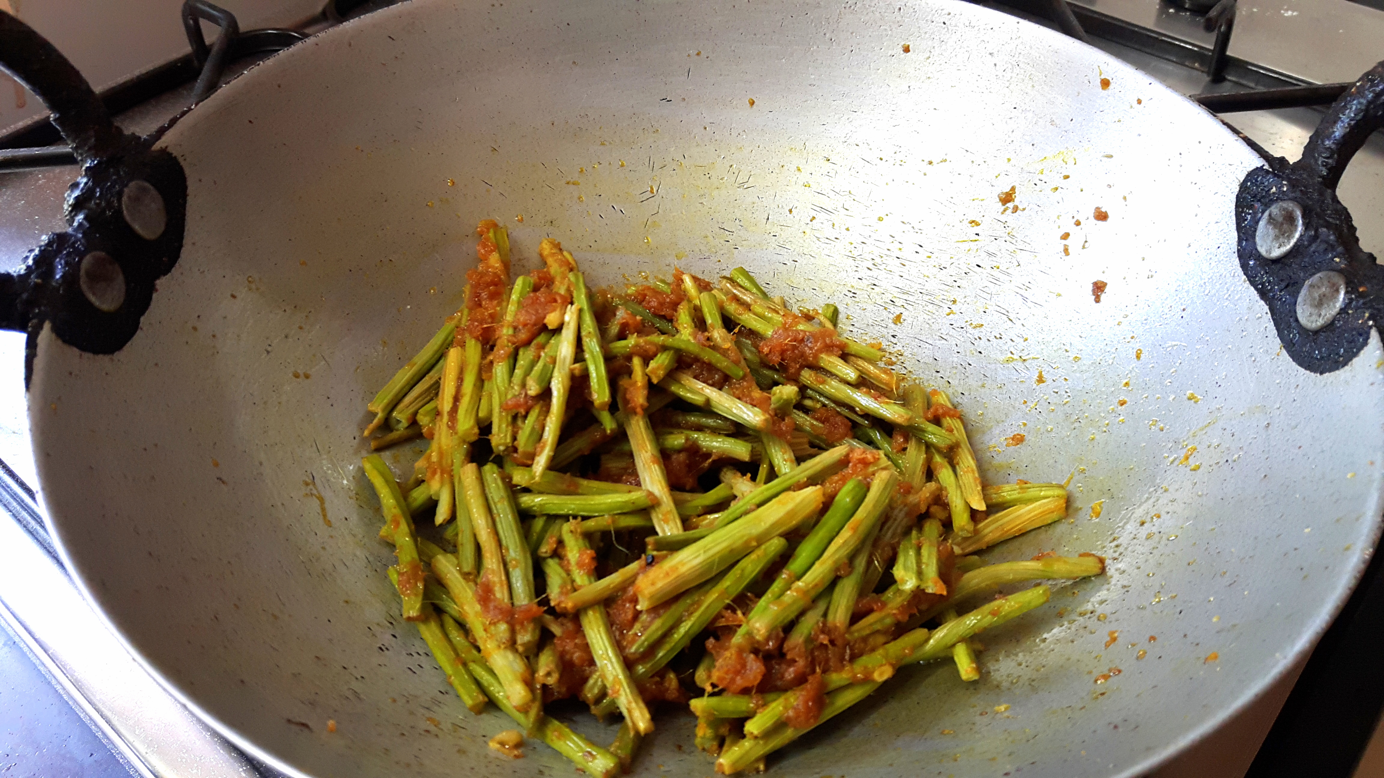 Add dry drumstick