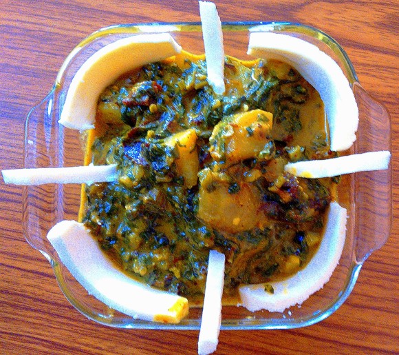 palak aaloo ki sabji with butter milk