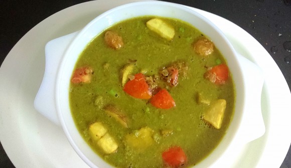 Green peas curry (godila / nimona)