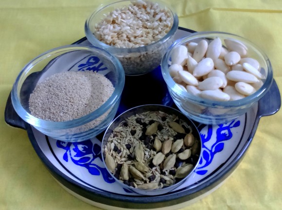 Ingredients of thandhai