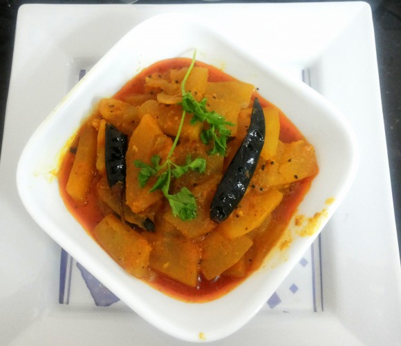 Ash gourd( winter melon) ki sabji