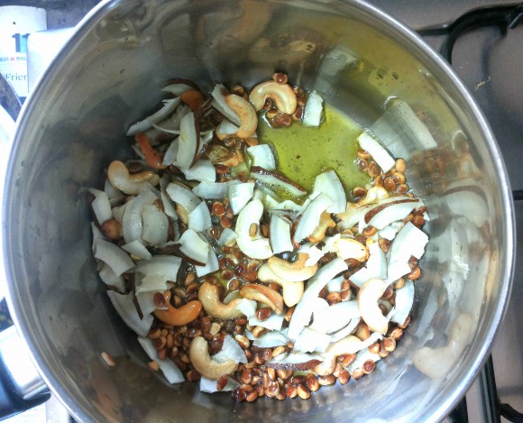 fry dry fruits