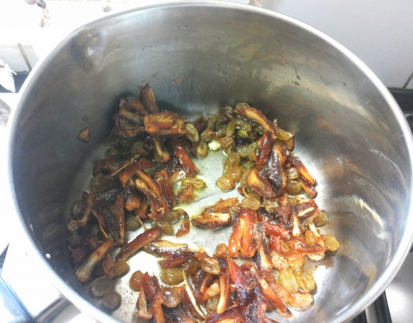 fry dry fruits