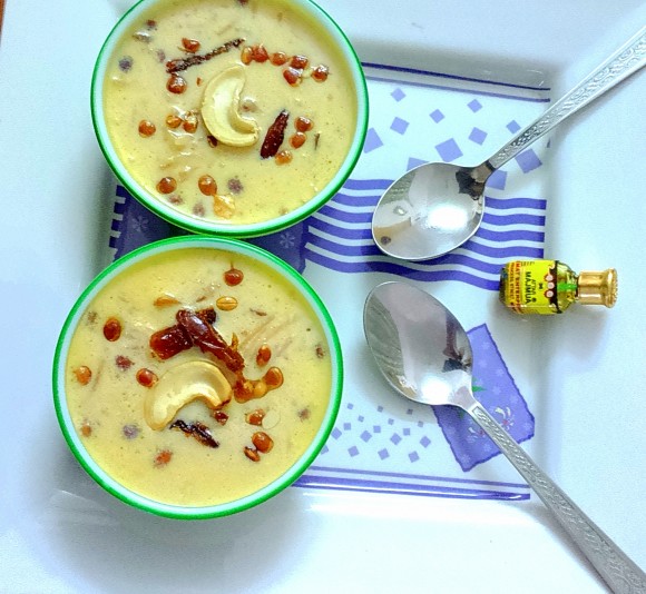 Milky seviyan/seviyan kheer/seviyan payasam (Sheer khurma)