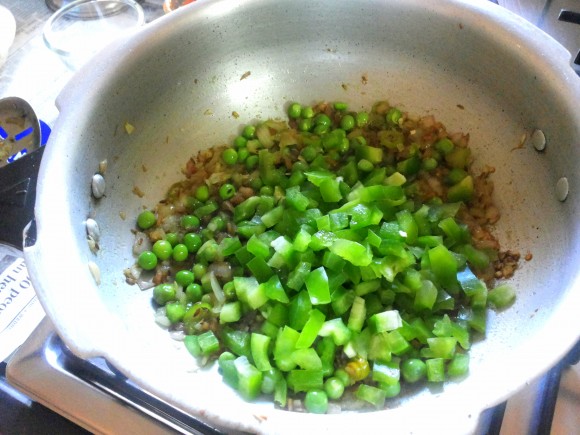 adding capsicum