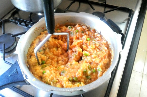 mashing 