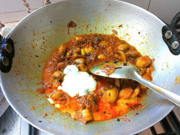 Add curd