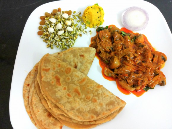 Mushroom masala