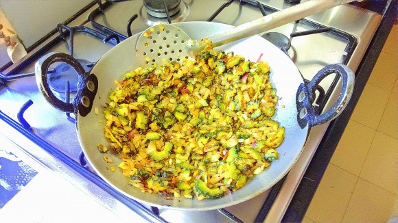 stir and frying