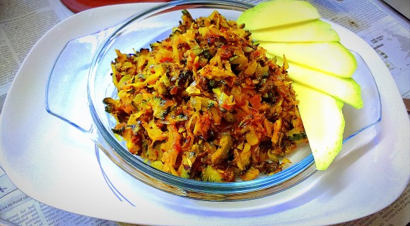 Bitter gourd (karela) ka bhujia