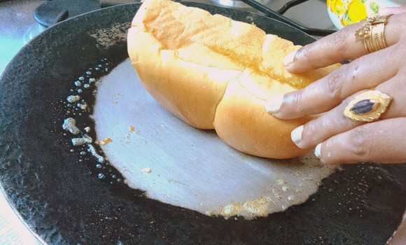 roasting pav with butter