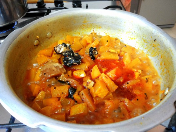 adding tamarind
