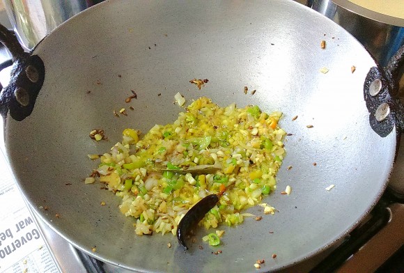 adding onion