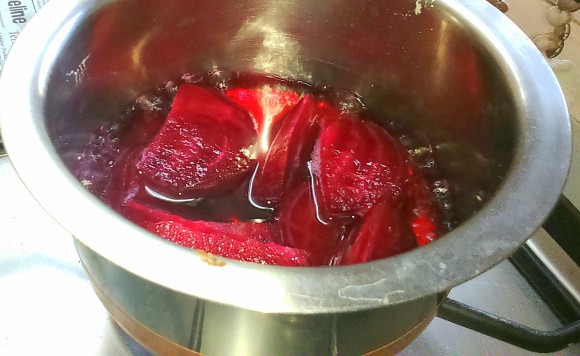 Boil beetroot