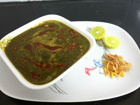 Poonnangani soup (Poonnangani keerai) / dal/ dalsagga