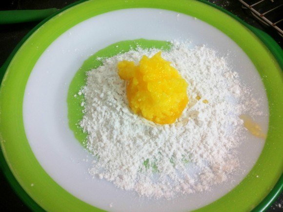 cardamom sugar powder and ghee