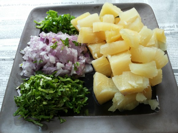 Ingredients for stuffing 