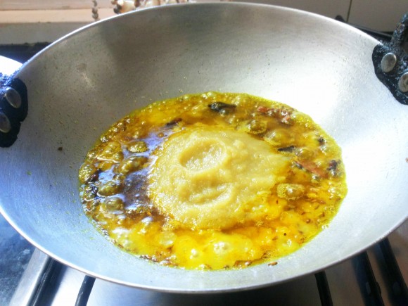 add onion paste