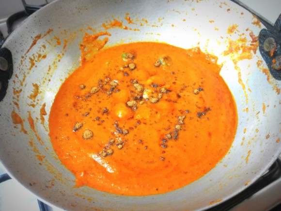 Add Garam masala powder