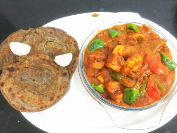 Paneer (cottage cheese) tikka masala