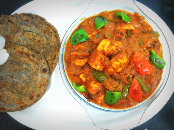 Paneer (cottage cheese) tikka masala