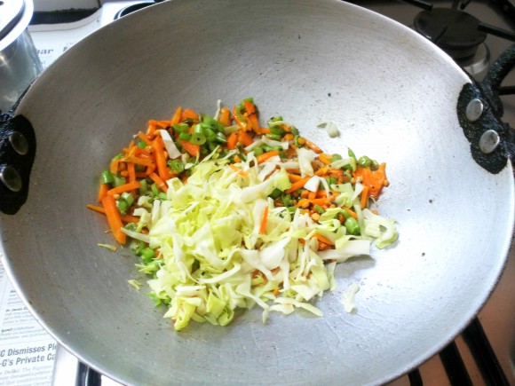Add vegetables 