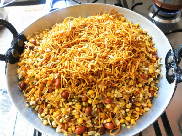 Roast this dal mixture