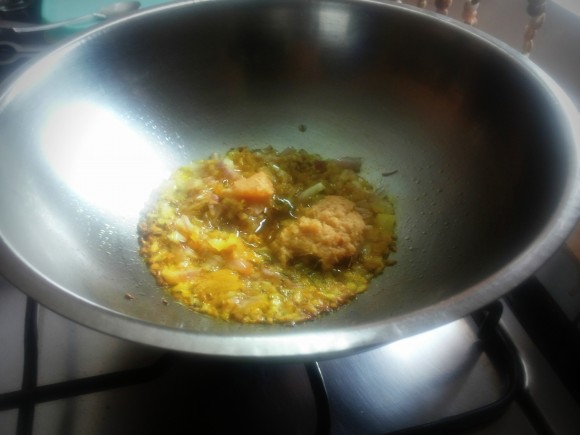 Add ginger and garlic paste