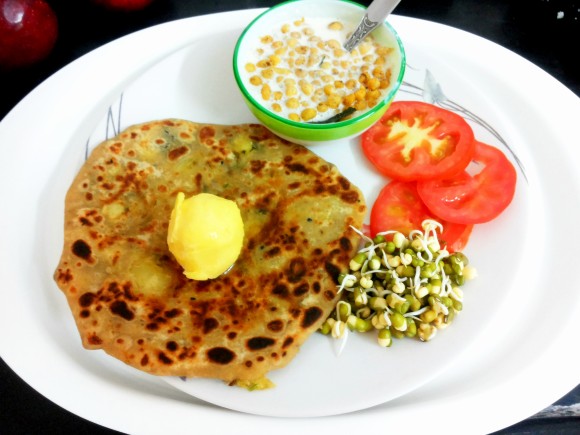 Tapioca paratha