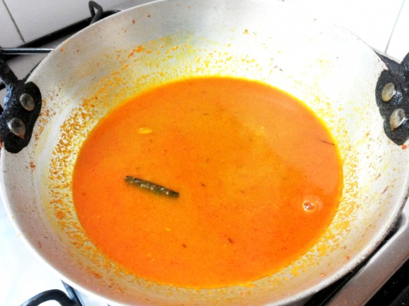 Add 2 cups of hot water 