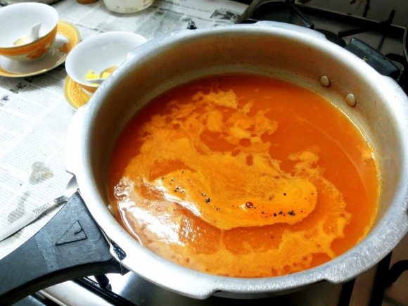 Mix vegetable soup