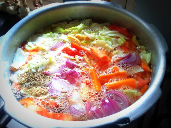 Put all ingredients