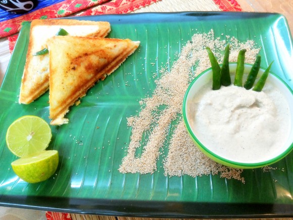 Poppy seed (khus khus) chutney