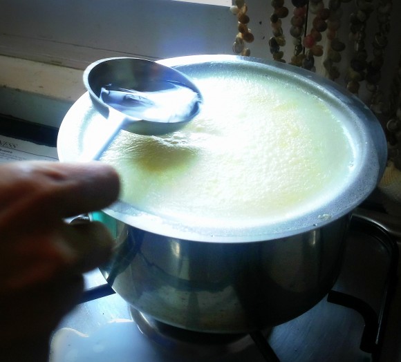 Add vinegar