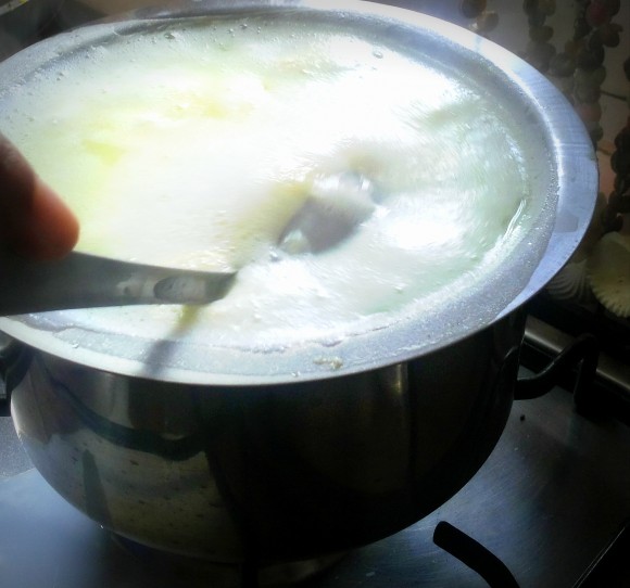 Add vinegar