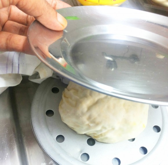 place this gathered paneer