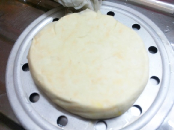 Paneer/fresh cheese (homemade)