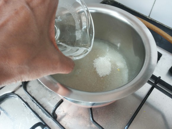 making syrup 